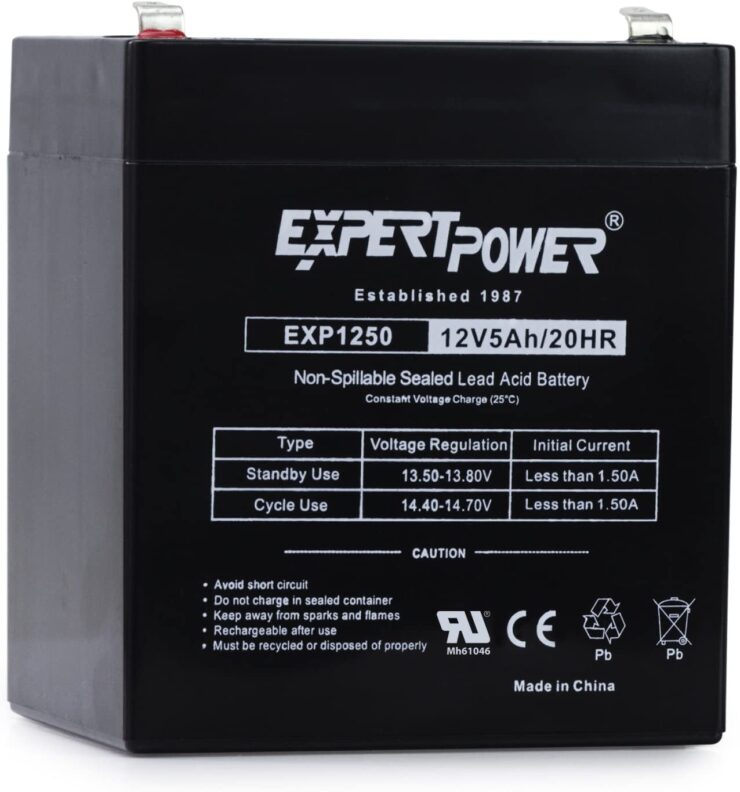weight of 12 volt car battery