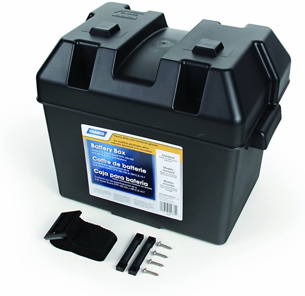 rc car battery box